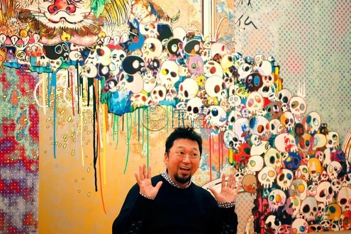 村上隆版画作品伤心，村上隆版画高清图片